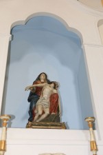 Chiesa e Convento del Carmine - statua lignea della Pietà di Paolo Sannolo
