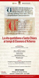 La vita quotidiana a Santa Chiara ai tempi di Eleonora d’Arborea